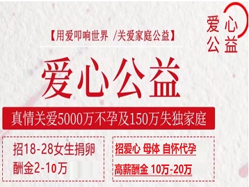 灌阳捐卵助孕生子 爱心志愿者招募